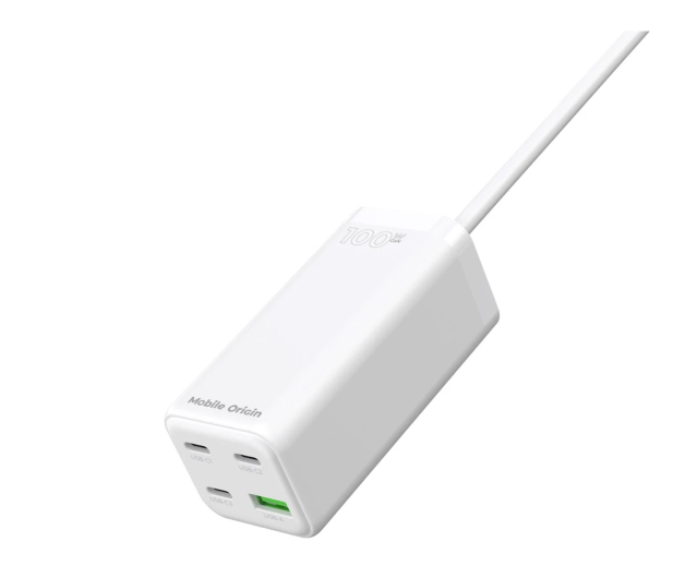Mobile Origin GaN 100W Compact MultiHub Charger PW18 3x USB-C + USB-A - 1363038 - zdjęcie 7